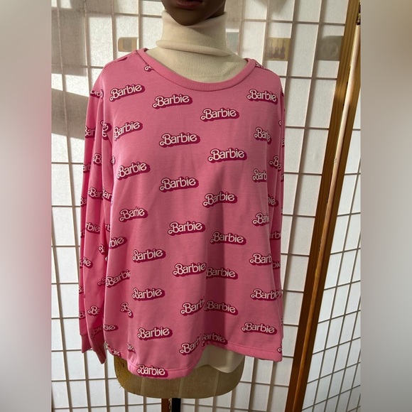 Pink Barbie Shirt + Pants Set - Picture 1 of 11